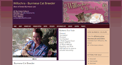 Desktop Screenshot of burmesecatbreeder.com